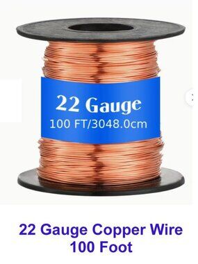 22 Gauge Copper Wire 100 Foot